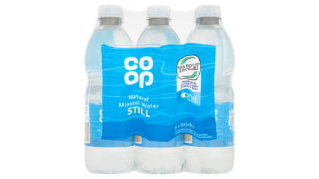 Co-Op Natural Mineral Water Still 6X500Ml