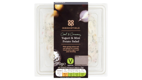 Co-Op Irresistible Yogurt Mint Potato Salad 270G