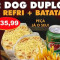 2 Dogs Duplo Refri Lata Batata