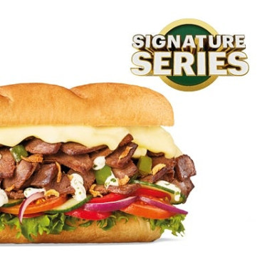 Garlic Cheese Steak 6 Inch