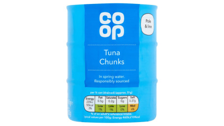 Co-Op Tuna Chunks 3 X 145G