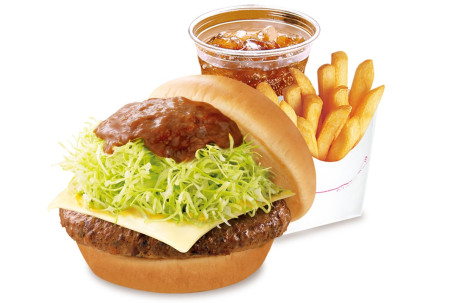 Wagyu Burger W/ Demi-Glace Sauce Set