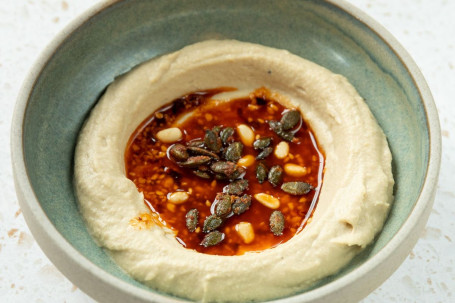 Hummus With Salsa Macha
