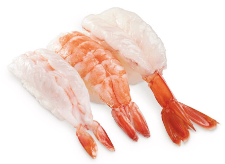 Hǎi Lǎo Sān Diǎn Shrimp Sushi (3 Types)