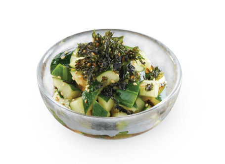 Yán Kūn Bù Hǎi Tái Qīng Guā Shā Lǜ Cucumber With Salted Kelp 