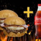 Combo 2 burgers Marte coca cola 1l