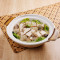 Dòu Fǔ Shēng Cài Líng Yú Qiú Bāo Lettuce And Fish Cake With Soup In Pot