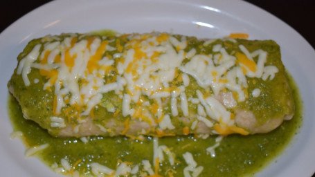 #3. Salsa Verde Burrito
