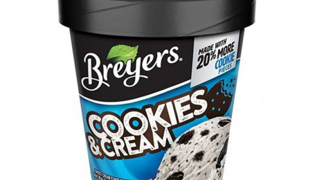 Breyers Cookies Cream 16 Oz