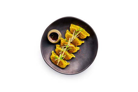 New! Edamame, Truffle And Pulled Shiitake Gyoza (V)