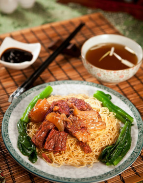 Zhù Hóu Jìng Niú Nǎn Lāo Miàn Noodles With Chu-Hau Beef Brisket