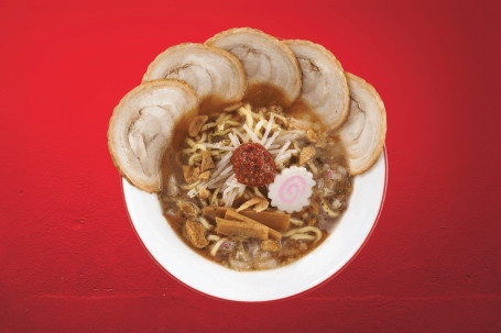 Zhǔ Gàn Xīn Wèi Cēng Lā Miàn Niboshi Spicy Miso Ramen