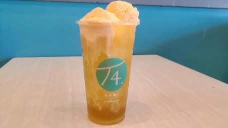 Mango Ice Cream Green Tea