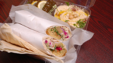 Any Wrap Or Gyro With 2 Sides
