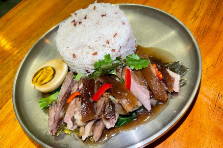 Thai Braised Pork Knuckle Rice
