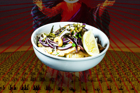 Pan Fried Seabass Fillet With Salad Seabass Maeklong