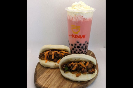 2 Bao(S) And Bubble Tea