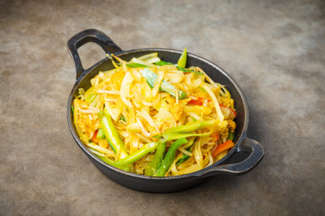 Singapore Flat Noodles (Ve) Xīn Jiā Pō Chǎo Kuān Miàn