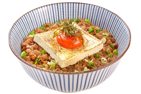 Minced Yamagata Beef, Hakataya Tofu Egg Don