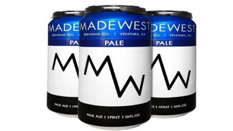 Madewest Beer, Pale 4Pk 16Oz
