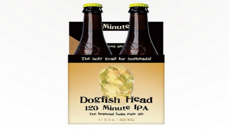 Dogfish Head 120 Minute Ipa 4Pk 12 Oz