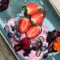 Toasted Banana Bread With Coconut And Berry Yogurt
