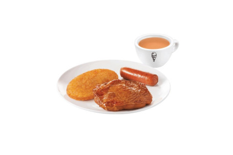 Kěn! Jīng Diǎn Jī Bā Xì Liè Cān/K! Classic Chicken Filet Breakfast Combo