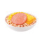 Huǒ Tuǐ Sōng Ruǎn Hòu Jú Dàn Fān Jiā Nóng Tāng Niǔ Niǔ Fěn Ham Baked Egg Roll With Twisty Macaroni In Tomato Soup