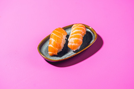 Salmon Sushi Nigiri Sān Wén Yú