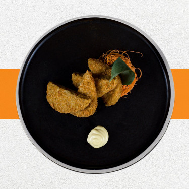 Pumpkin Croquettes With Japanese Mayo