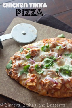 Pizza Kurczak Tikka