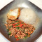 Rice Fried Egg Krapow (Chicken Or Pork) (Medium Hot)