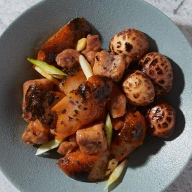 Hǎi Cān Chén Pí Wén Pái Gǔ Braised Spare Ribs, Sea Cucumber, Tangerine Peel