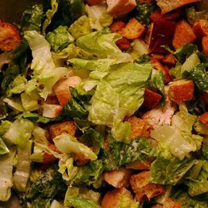 Klassisk Caesar-Salat