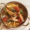 Sea Pasta Stew (Seabass, Crayfish, Cockles, Squid), Bell Pepper, Seaweed
