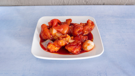 34 Sweet Sour Pork Sù Xiāng Gū Lǔ Ròu