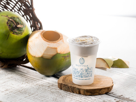 Yē Zi Shuǐ Jiān Guǒ Nǎi Gài Coconut Water With Nut Cream