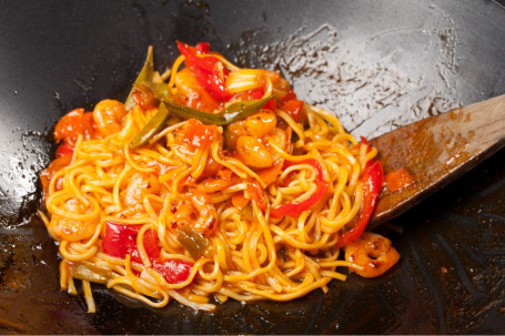 King Prawn Chow Mein Xiā Qiú Chǎo Miàn