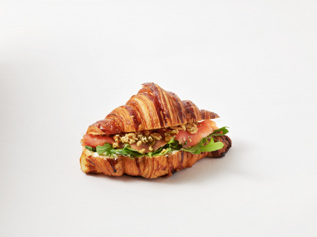 Smoked Salmon And Chive Croissant