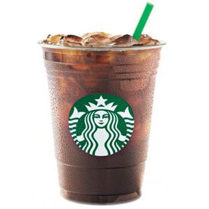 Lodowaty Starbucks Blonde Caffe Americano