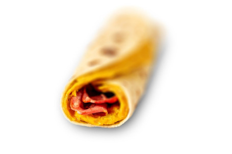 Lamb Bacon Egg Wrap