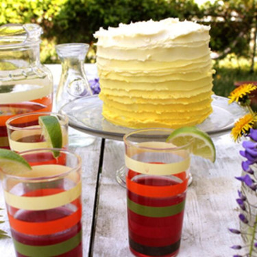 Floral Birthday Cake