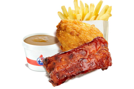 Bbq Ribs Combo Meal