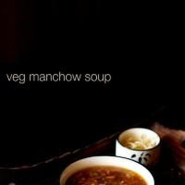 Grøntsag Manchow Suppe