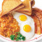 2 æg Kød morgenmad