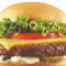 Combinazione classica di hamburger da macellaio artigianale