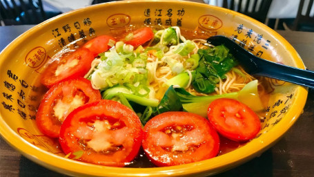 Vegetable Noodle Soup Sù Cài Tāng Miàn