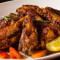 Twice-Baked Brick Oven Tuscan Chicken Wings