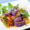 V2. Basil Eggplant Tofu With Rice