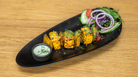 Baked Cheese With Spices Paneer Tikka (3 Pieces)